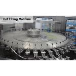 4 In 1 Monoblock Pulp Juice Hot Filling Machine for PET Bottles for sale