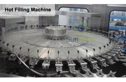 China 4 In 1 Monoblock Pulp Juice Hot Filling Machine for PET Bottles supplier