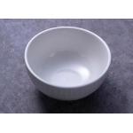 FDA Certificated 5 Inch Embossed White Porcelain Bowls