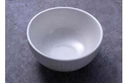 China FDA Certificated 5 Inch Embossed White Porcelain Bowls supplier