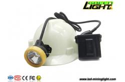 China 450mA 216Lum Underground Mining Cap Lamps Rechargeable Led Headlamp 1.67W supplier