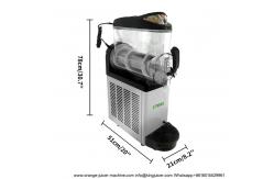 China SS 12 Liters Icee Slushie Machine Frozen Drink Machine SASO supplier