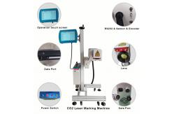 China Online CO2 Laser Coding Machine 30W Air Cooling ISO CE Certificate supplier
