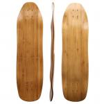 32inch Downhill Freeride Blank Longboard Decks With Bottom 1 Layer Bamboo for sale