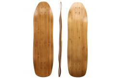 China 32inch Downhill Freeride Blank Longboard Decks With Bottom 1 Layer Bamboo supplier