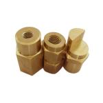 4 Axis Cnc Brass Machining Parts 6061 Turning Aluminum Block Parts for sale