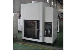 China ISO 6722 Fire Testing Equipment Automotive Single Wire Cable Tilting Combustion Tester supplier