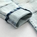 Slim Fit Long Section Kids Denim Clothes , 2 - 8 Years Children Denim Jeans