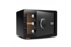 China Digital Lock Security Strong Cabinet Black Safe Box For Home Office supplier