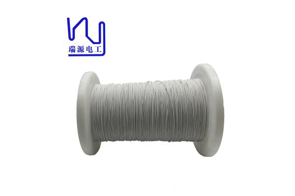 Nylon Served Litz Wire 4n 5n 6n Occ Silver Conductor Stranded