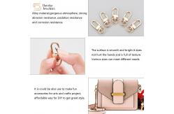 China Swivel Lanyard Trigger Snap Hooks For Key Rings Diy Bags Toy Charms supplier