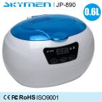 Digital Timer Jewelry Ultrasonic Cleaning Machine , Ultrasonic Bath Cleaner 0.6L 35W for sale