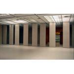 Sliding Aluminium Track Sound Reflective Accordion Partition Walls Panel Thickness 85mm for sale