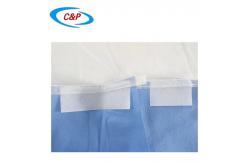 China SMS Isolation Disposable Surgical Gown Level 3 With Knitted Cuff supplier