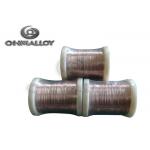 CuNi2 / CuNi6 / CuNi10 Copper Based Alloys 25% Elongation High Resistance Wire