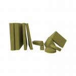 Half Cylinder Triangle Rectangle 10PCS Modural Foam Play Mat Couch Play
