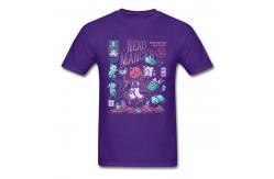 China Eco Friendly Custom Anime T Shirts Fully Sublimation Printing OEM Service supplier