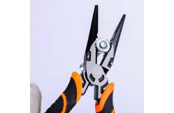 China C1055 60CrV 8 Inch Insulated Long Nose Pliers Long Nose Clamp Pliers supplier