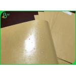 Waterproof 150gsm Brown Kraft Paper With PE Coated For Nuts Bag for sale