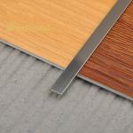Hairline Stainless Steel Corner Tile Trim  20mm Width 2048mm Length for sale