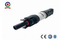 China Copper Tin Plated  Solar Connector /  Solar Panel Cable Connectors With Diode supplier