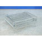 Supermarket 	Industrial Wire Container Detachable Wire Mesh Stillage