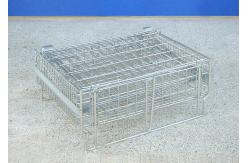 China Supermarket 	Industrial Wire Container Detachable Wire Mesh Stillage supplier