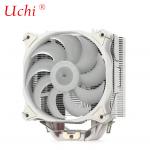 White 6 Pipe Computer Cpu Cooler Dual Fan RGB Heat Sink PC Computer