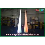 2m Inflatable Light Decoration Ice Cream Cone With Led Light