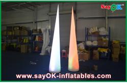 China 2m Inflatable Light Decoration Ice Cream Cone With Led Light supplier