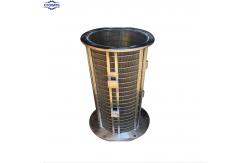 China Stainless Steel Wedge Wire Screen With Welding Wire Wound Screen supplier