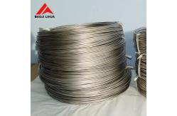 China ASTM B863 Titanium Wire , Industrial Grade 7 Titanium Alloy Wire Anti Rust supplier