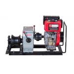3 Ton Portable Wire Pulling Tools / High Efficiency Powered Electrical Wire Puller