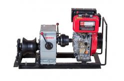 China 3 Ton Portable Wire Pulling Tools / High Efficiency Powered Electrical Wire Puller supplier