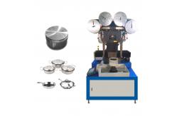 China Servo Motor Cookware Polishing Machine For Aluminium Pot Bottom Sanding supplier