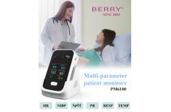 China Medical Bluetooth Handheld Patient Continuous monitoring system Multiparameter Patient Monitor CE supplier
