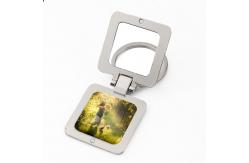 China Sublimation Metal Photo Frame Keychain Keyring Picture Frame supplier
