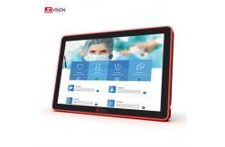 China RJ45 Room Scheduling Touch Screen , IPS Screen Conference Room Availability Display 10Inch supplier