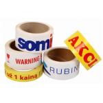 48mm * 120yds Printed Packaging Tape sticky pressure senditive Strong Adhesive