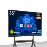 OEM Finger Multi Touch Screen Smart Classroom Electronic Digital Interactive Touch Panel for sale