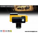 8000 Lux Fire Proof Led Mining Helmet Lamp With 18650 Battery , High Brightness