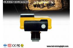 China 8000 Lux Fire Proof Led Mining Helmet Lamp With 18650 Battery , High Brightness supplier