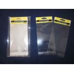Yellow OPP Head Packaging Printing Bags / OPP Cello Bag With Hole For Toothpick for sale