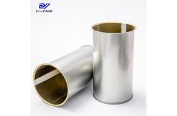 China Tinplate Tall Tin Container 520ml Empty Catering Tins D73x131mm supplier