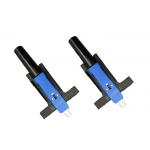 SC UPC APC SM Fiber Optic Fast Connector , Ftth Fast Connector Push Type for sale