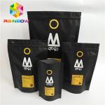 Stand Up Plastic Pouches Packaging Printed One Way Valve k Coffee Bag for sale