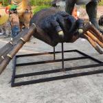 Botanical Park Realistic Animatronic Animals Spider Animatronic 2.5 meters for sale