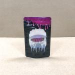 Custom Stand Up Pouch Thumb Pockets With Reclosable Child-Resistant Zipper