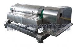 China Continuous casein milk casein Horizontal Titanium Solid Liquid Separation Centrifuge supplier
