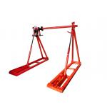 650mm-1250mm Cable Drum Lifting Hydraulic Jack Mechanical 30KN 50KN for sale